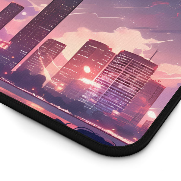 City's Edge - Lofi Anime Desk Mat