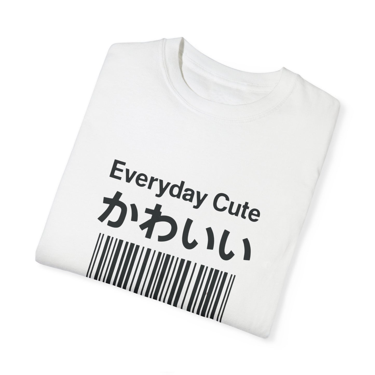 Everyday Cute - Japanese Graphic Barcode T-Shirt