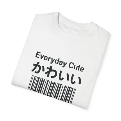 Everyday Cute - Japanese Graphic Barcode T-Shirt