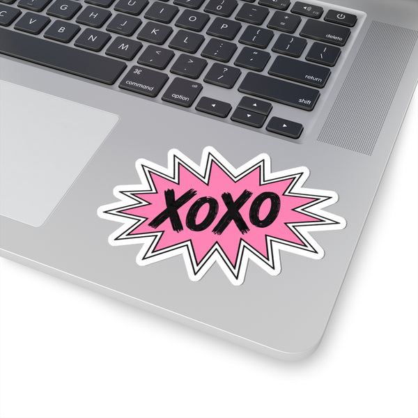 XOXO - Pink Pop-Art Sticker
