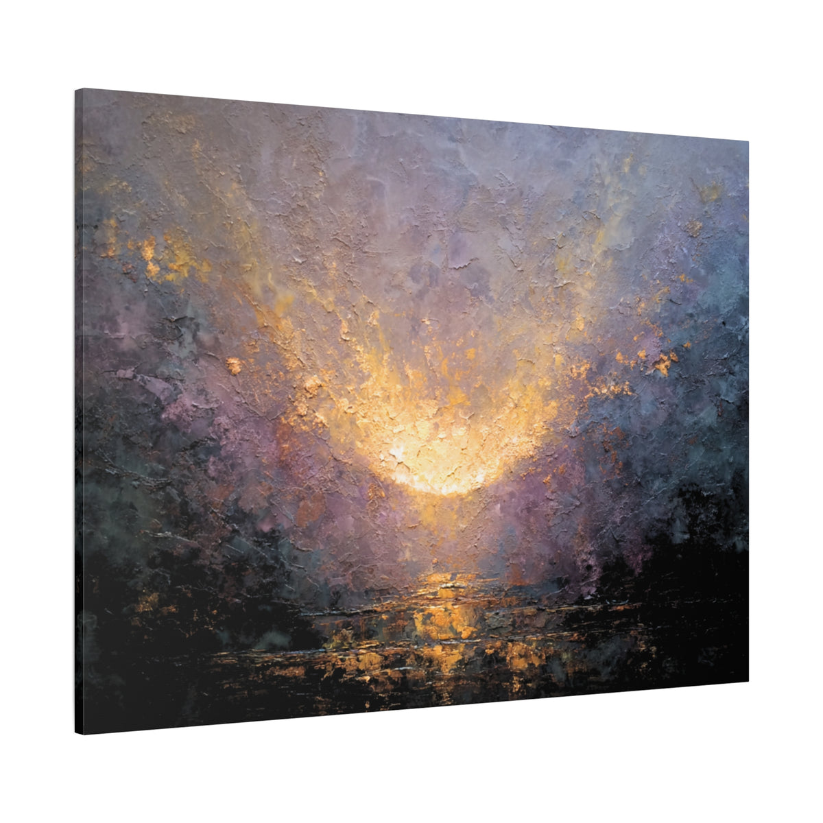 Angelic Visitation - Abstract Textured Wall Art
