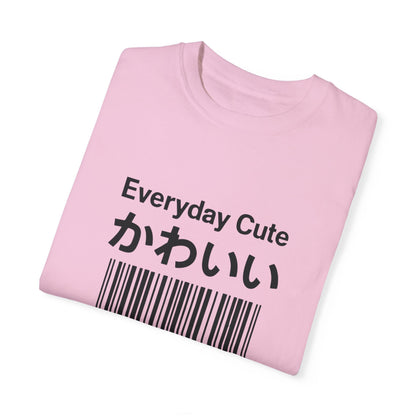 Everyday Cute - Japanese Graphic Barcode T-Shirt
