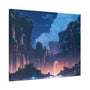 Night Magic - Anime Canvas Print