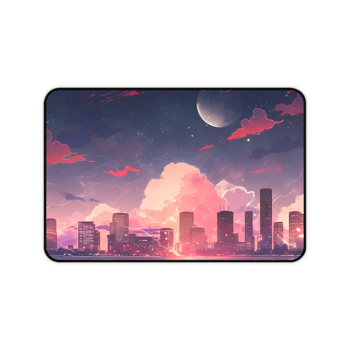 City's Edge - Lofi Anime Desk Mat