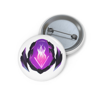 Dark Element Sigil - Button Pin