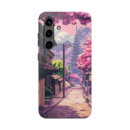 Temple Street - Anime Cherry Blossom Phone Case