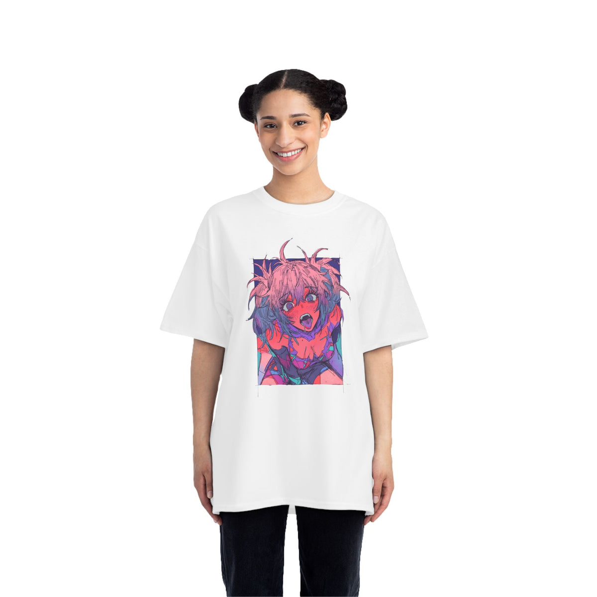 Rampage Illusion - Oversized Anime T-Shirt