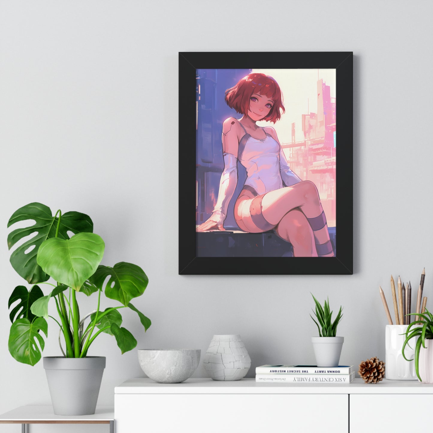 Shining Future - Anime Framed Poster