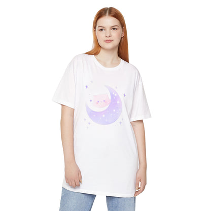 Kitty Moon - Cute Oversized Sleep Shirt