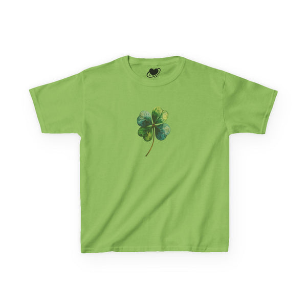 Y2K Four Leaf Clover Baby Tee 🍀