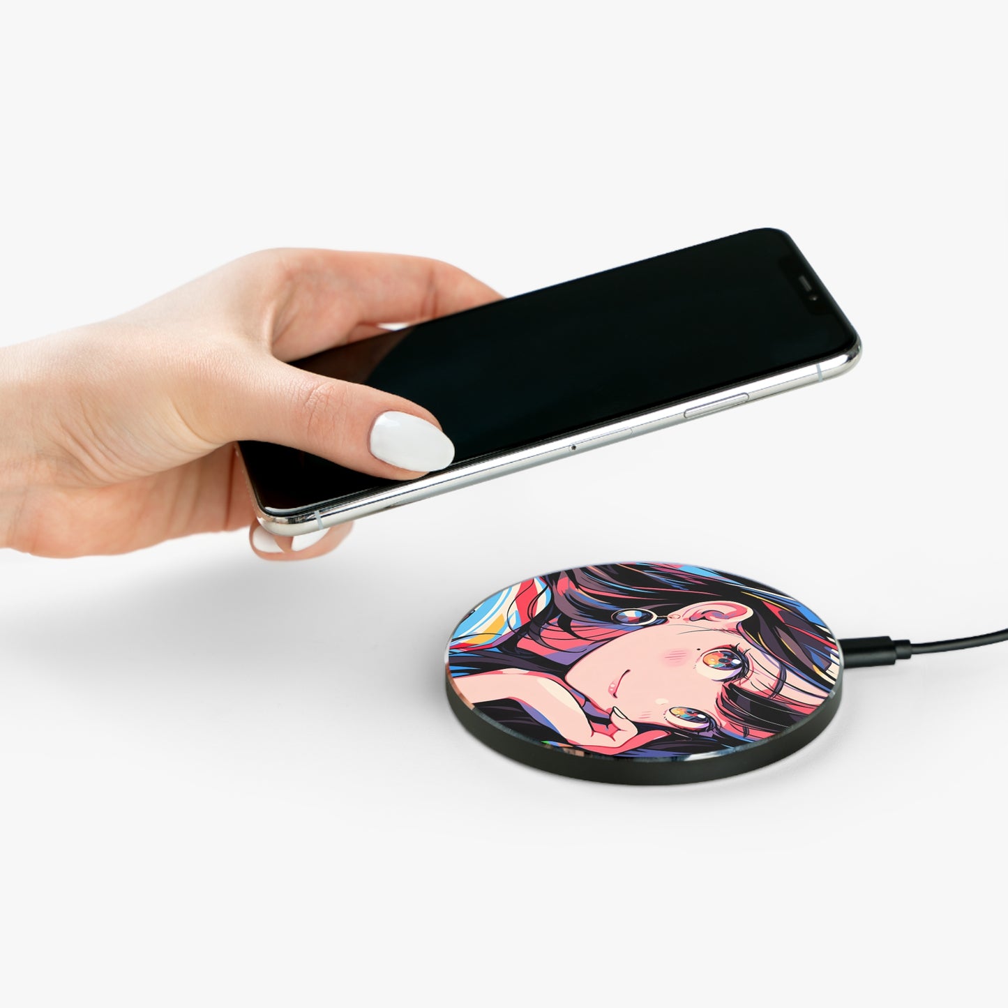 Charming Glance - Retro Anime Wireless Charger