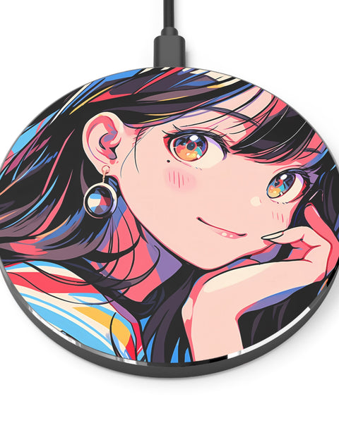 Charming Glance - Retro Anime Wireless Charger