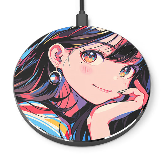 Charming Glance - Retro Anime Wireless Charger