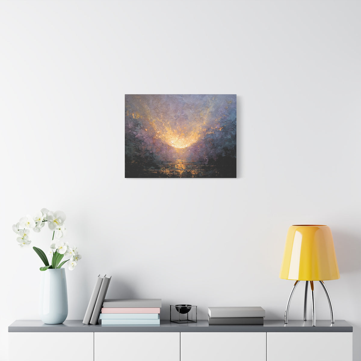 Angelic Visitation - Abstract Textured Wall Art