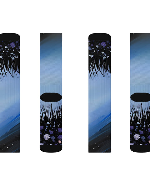 Violet Vision - Cute Fantasy Socks