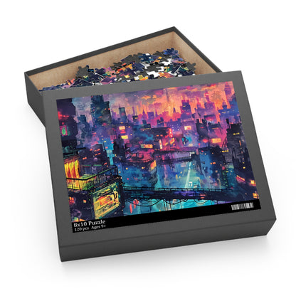 Formless City - Futuristic Cityscape Puzzle