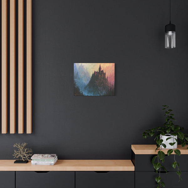Pillar Keep - Textured Fantasy Wall Art