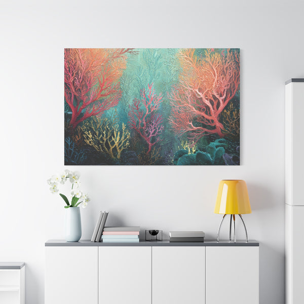 Rainbow Reef - Textured Undersea Wall Art