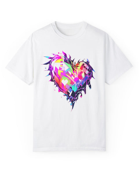 Crystal Heart Chronicles - Soft Cotton Graphic T-Shirt