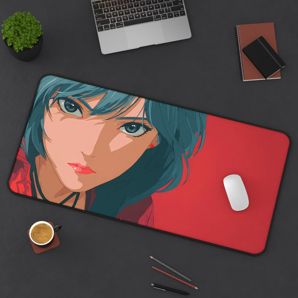 Crimson Story - Retro Anime Desk Mat
