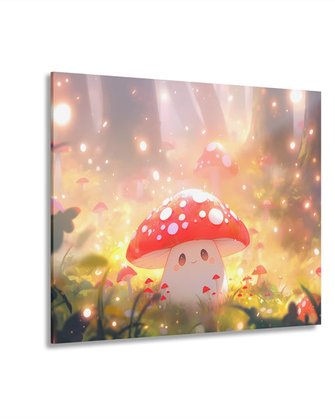 Forest Floor - Cute Anime Glass Painting 🍄