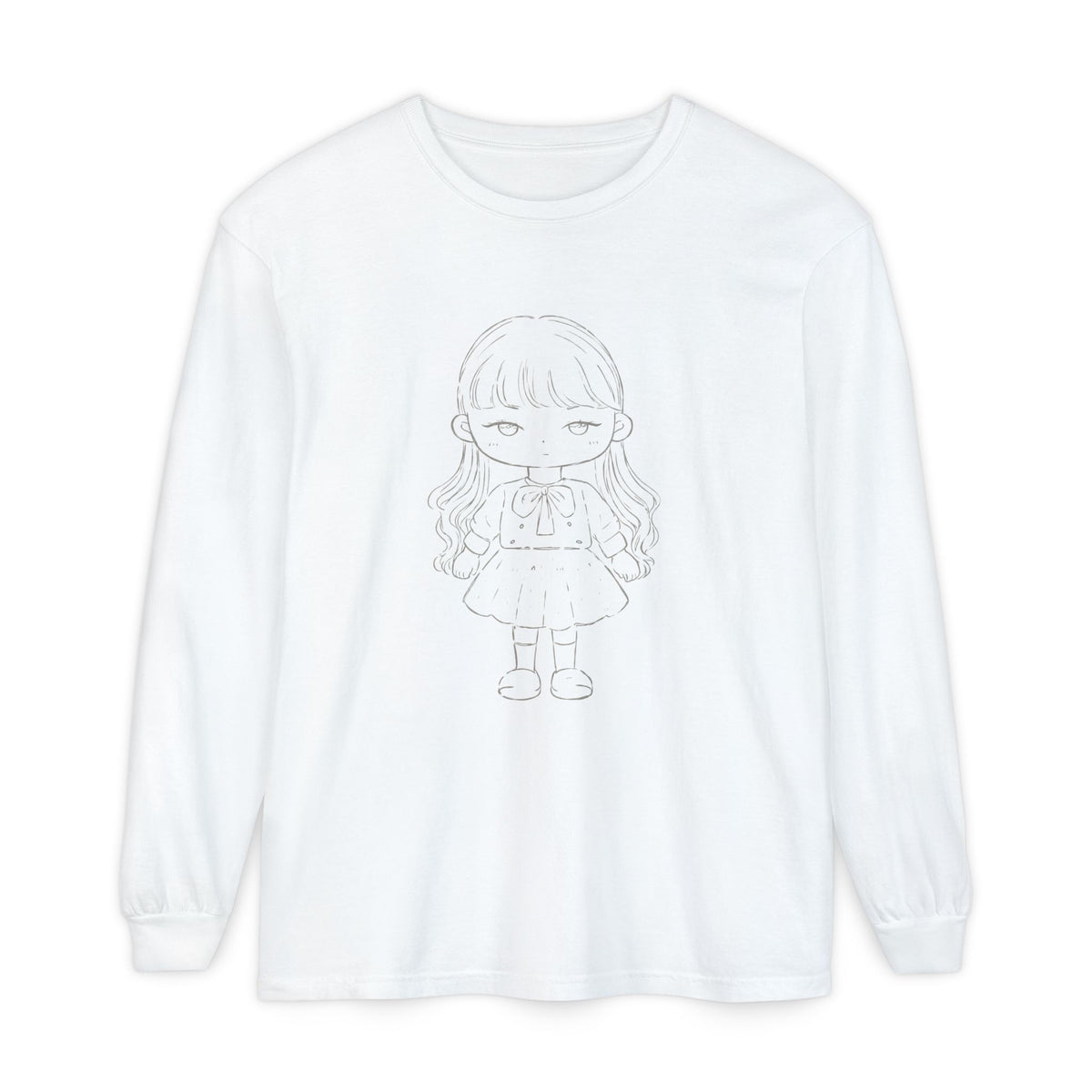 Miss Perfect - Cute Anime Long-Sleeve T-Shirt