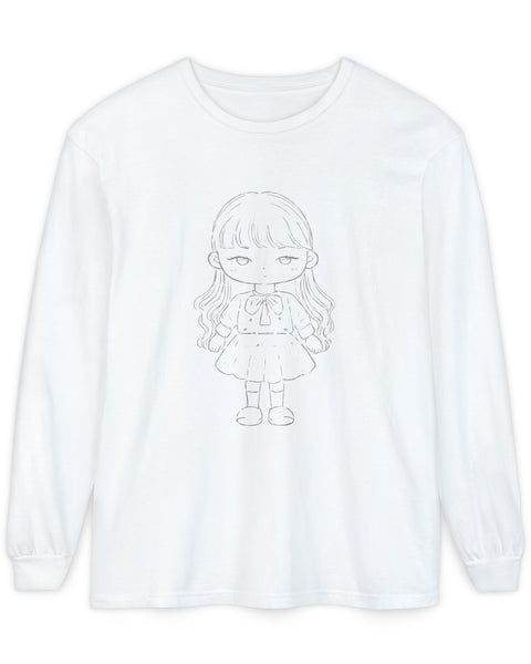 Miss Perfect - Cute Anime Long-Sleeve T-Shirt