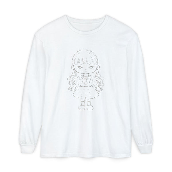 Miss Perfect - Cute Anime Long-Sleeve T-Shirt