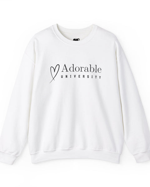 Adorable University Official Crewneck - Vintage College Sweatshirt