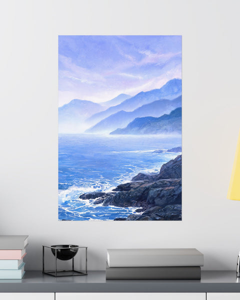 Untold Azure - Light Fantasy Poster