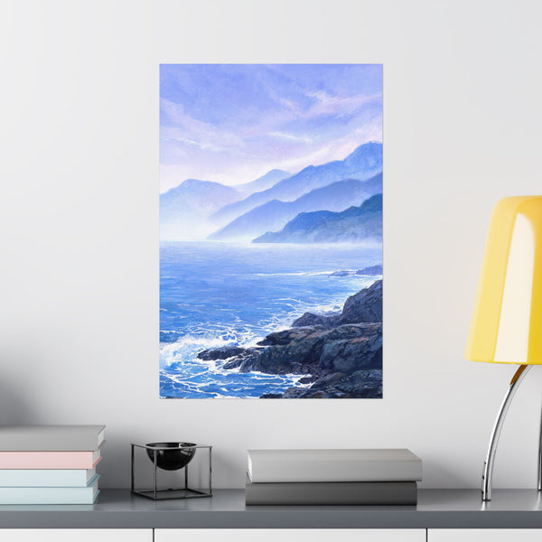 Untold Azure - Light Fantasy Poster