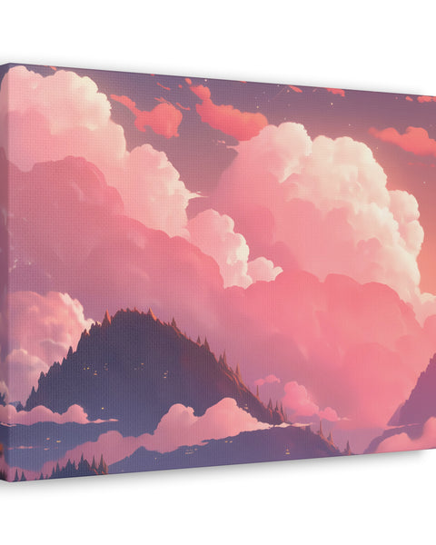 Ahrmsein Fold - Lofi Anime Canvas Print