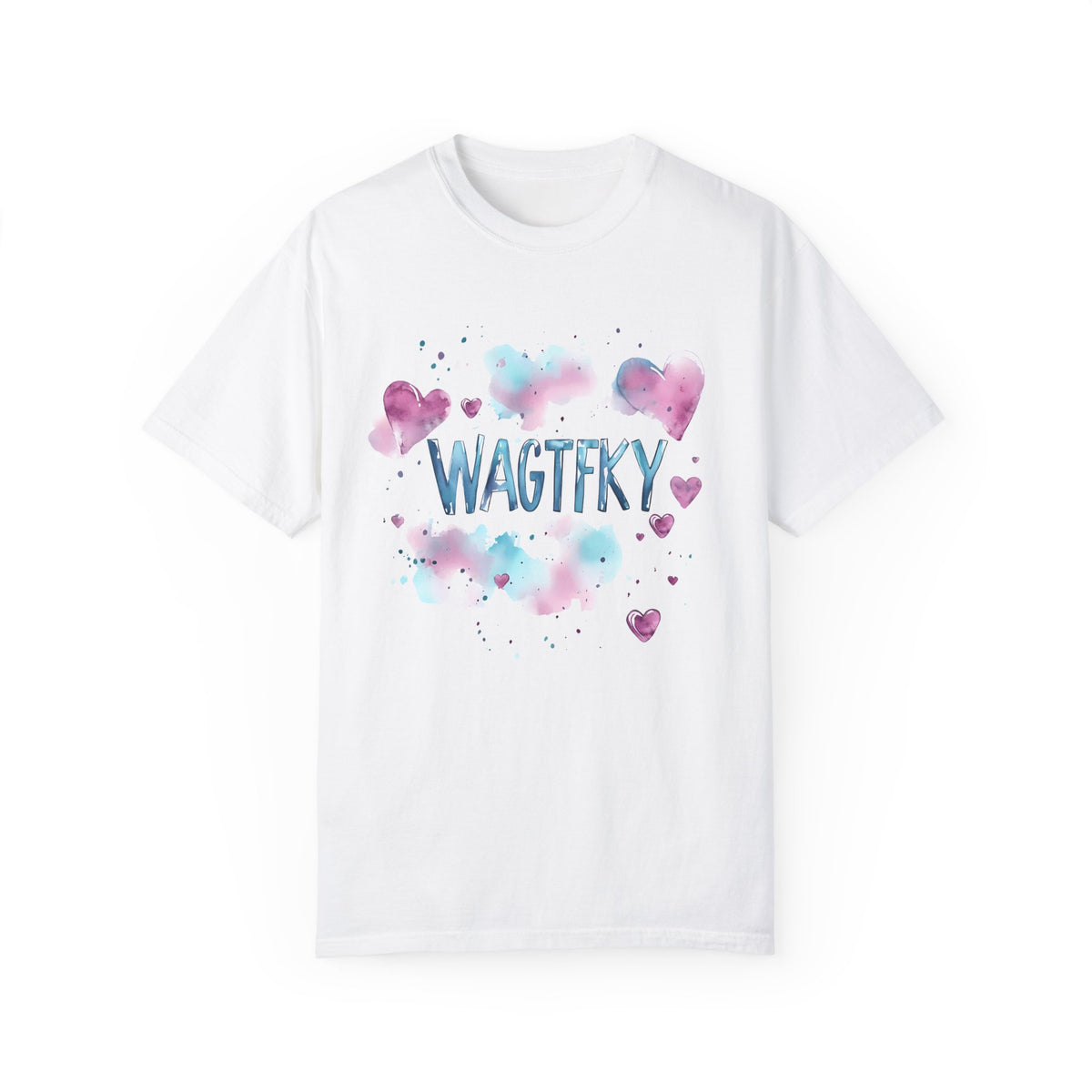 WAGTFKY - Cute T-Shirt With Hearts