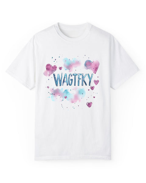 WAGTFKY - Cute T-Shirt With Hearts