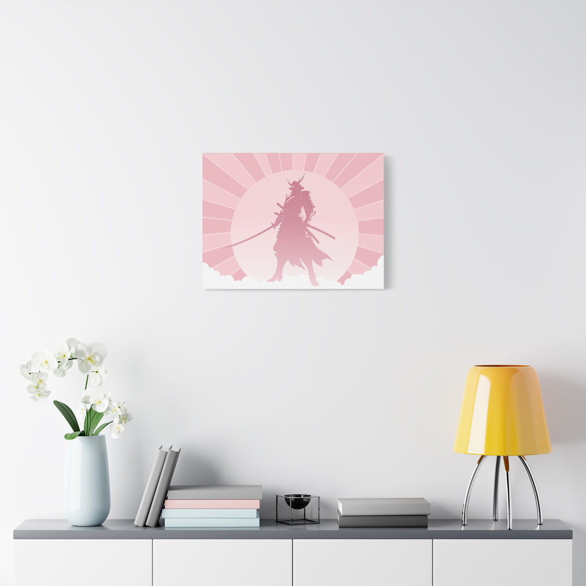 Pretty Shogun Z - Pink Anime Wall Art