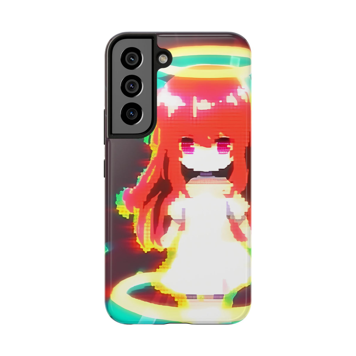 Pixelated Soul - Cute Anime Phone Case