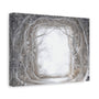 Pearl Hall - Textured White Fantasy Wall Art
