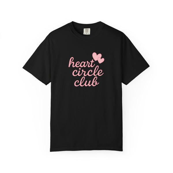 Heart Circle Club - Official Cute Graphic T-Shirt