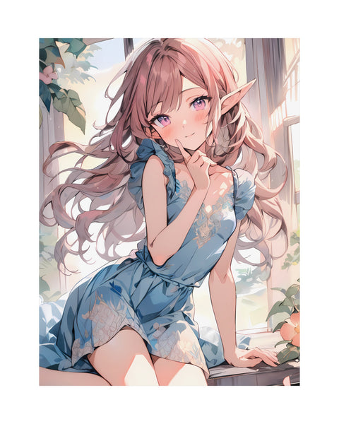 New Beginnings - Cute Fantasy Anime Poster