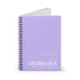 Astrology Class - Soft Spiral Notebook For School