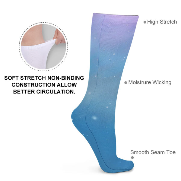 Arctic Sky - Cute Aesthetic Socks