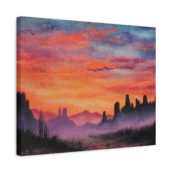 Last Light - Textured Fantasy Wall Art