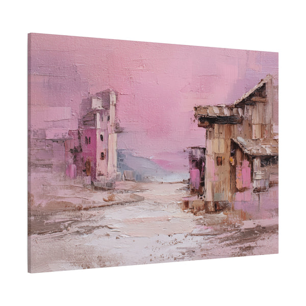 Desert Frontier - Abstract Pastel Wall Art