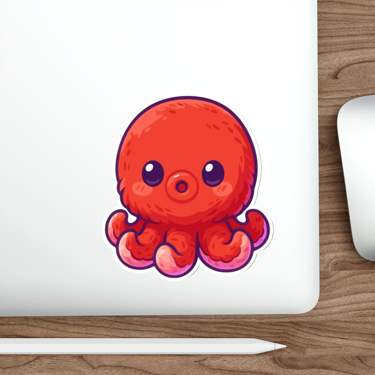 Alone Octopus Cute Anime Sticker