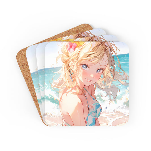 Summer Mirage - Anime Coaster Set