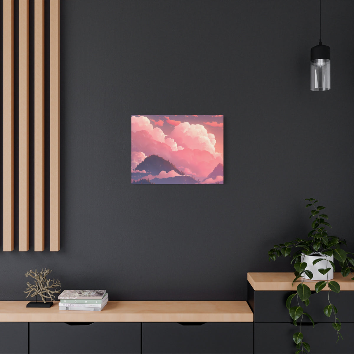 Ahrmsein Fold - Lofi Anime Canvas Print