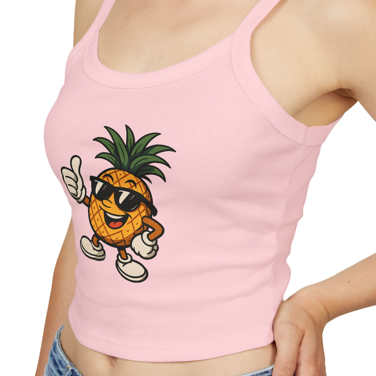 Mister Maui - Cute Retro Spaghetti Strap Tank Top