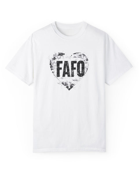 FAFO With Love - Cute Military Aesthetic T-Shirt