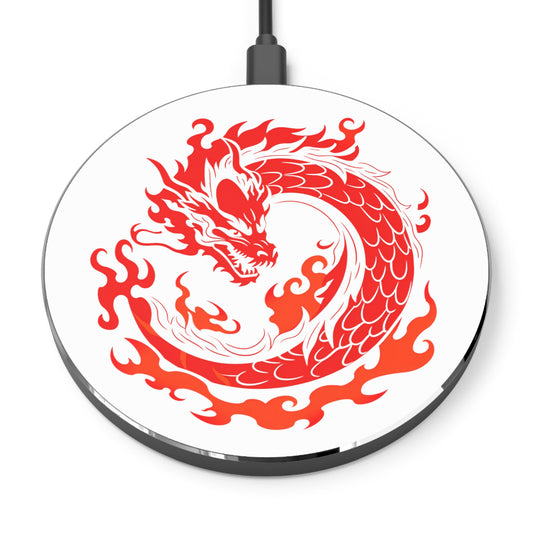 Red Dragon Symbol - Anime Wireless Charger