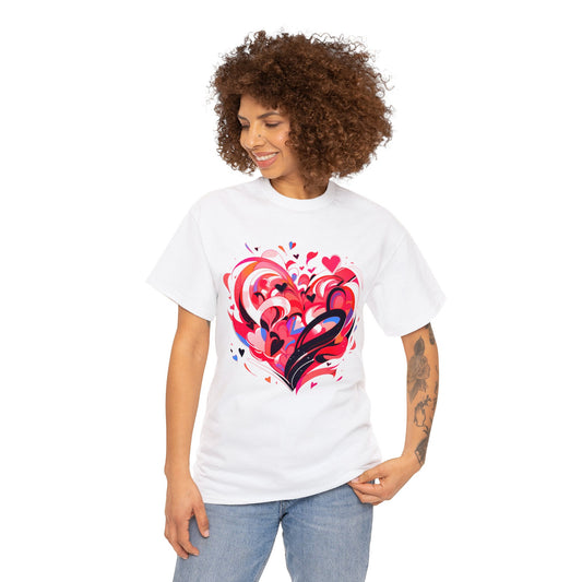 Love Burst - Cotton Heart T-Shirt